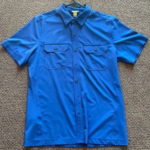 Eddie Bauer shirt sleev button up shirt
